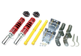 TA Technix 'Deep Version' hoogte verstelbaar schroefset passend voor VW Caddy 3