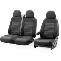 Original Design Stoffen Stoelhoezenset 2+1 passend voor Volkswagen Crafter model vanaf 2017 en MAN TGE model vanaf 2017 Original Design Stoffen Stoelhoezenset 2+1 passend voor Volkswagen Crafter model vanaf 2017 en MAN TGE model vanaf 2017
