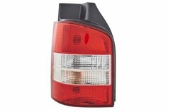Achterlicht bestuurderskant rood/wit passend voor VW Transporter T5 met achterklep Achterlicht bestuurderskant rood/wit passend voor VW Transporter T5 met achterklep