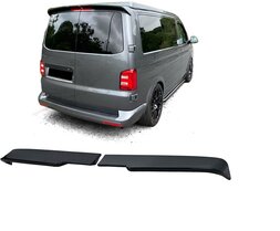 Dakspoiler glanzend zwart passend voor VW T5, T6 en T6.1 met dubbele deuren  Dakspoiler glanzend zwart passend voor VW T5, T6 en T6.1 met dubbele deuren