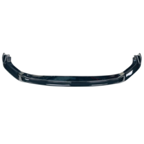 Front spoiler glanzend zwart passend voor VW Transporter T6.1 model 2019 - 2023 versie 3