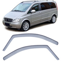 Zijwindschermen passend voor Mercedes V-Klasse Vito W639 model 2003 - 2014  Zijwindschermen passend voor Mercedes V-Klasse Vito W639 model 2003 - 2014