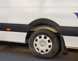 Wielkast randen passend voor Mercedes Sprinter W906 model 2006 - 2013 Wielkast randen passend voor Mercedes Sprinter W906 model 2006 - 2013