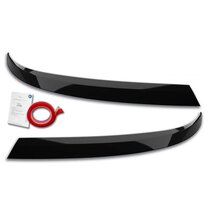 Booskijkers glanzend zwart passend voor VW Transporter T6.1