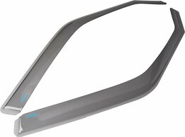 Climair zijwindschermen smoke passend voor Volkswagen Transporter T5, T6 en T6.1  Climair zijwindschermen smoke passend voor Volkswagen Transporter T5, T6 en T6.1