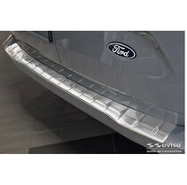 RVS Achterbumperprotector passend voor Ford Transit Custom en Tourneo Custom model vanaf 2023  RVS Achterbumperprotector passend voor Ford Transit Custom en Tourneo Custom model vanaf 2023