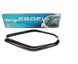 Zijwindschermen Dark passend voor Ford Transit Bus model 2000 - 2013  Zijwindschermen Dark passend voor Ford Transit Bus model 2000 - 2013