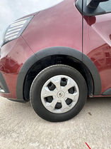 Wielkastlijsten passend voor Renault Trafic vanaf model 2022 Wielkastlijsten passend voor Renault Trafic vanaf model 2022