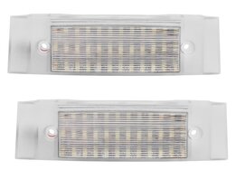 LED Nummerplaatverlichting passend voor Opel Vivaro en Renault Trafic LED Nummerplaatverlichting passend voor Opel Vivaro en Renault Trafic