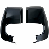 Glanzend zwarte spiegelkappen passend voor Ford Transit custom model 2012 - 2023 