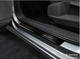 Avisa Zwart RVS Instaplijsten passend voor Volkswagen Caddy V 2020- - 'Special Edition' - 2-delig