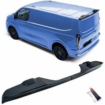 Glanzend zwarte dakspoiler passend voor Ford Tourneo Transit en Tourneo Custom met dubbele deuren model vanaf 2023