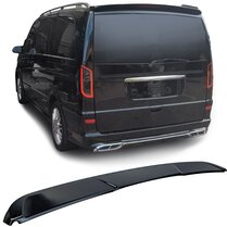 Dakspoiler glanzend zwart passend voor Mercedes Vito en Viano W639 met achterklep model 2003 - 2014 