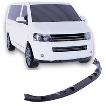 Glanzend zwarte frontlip passend voor VW Transporter T5 model 2003 - 2009