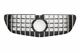 Glanzend zwarte grill met chromen accenten passend voor Mercedes W447 Vito model 2014 - 02/2019
