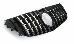 Glanzend zwarte gril passend voor Mercedes V-Klasse W447 model vanaf 2019