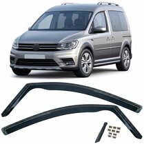 Zijwindschermen Dark passend voor Volkswagen Caddy 5 model vanaf 2020