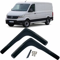 Zijwindschermen Dark passend voor Volkswagen Crafter model vanaf 2017